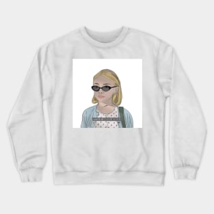 Dakota fanning It's a harsh world Crewneck Sweatshirt